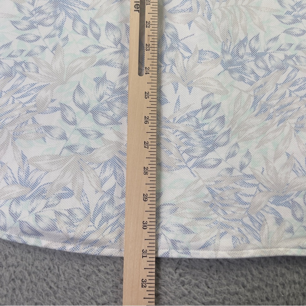Tommy Bahama The San Lucio Stretch Shirt Mens XXL White Floral Button IslandZone - Picture 4 of 11